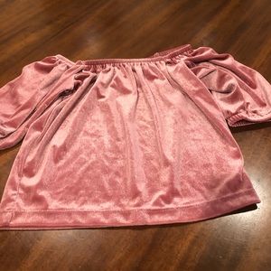 Pink formal top
